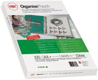 Gbc 3743156 Meleglamináló fólia, 125 mikron, a4, fényes, lefűzhető, kép