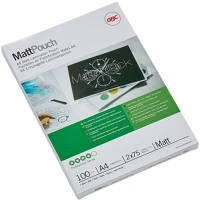 Gbc 3747240 Meleglamináló fólia, 75 mikron, a4, matt, kép