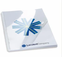 Gbc CE011580F Előlap, a4, 150 mikron,  