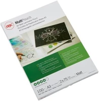 Gbc COR_E41660E Meleglamináló fólia, 75 mikron, a3, matt, kép