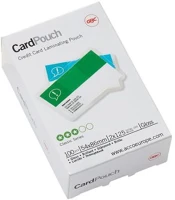 Gbc COR_GBC3740300 Meleglamináló fólia, 125 mikron, 54x86mm, kép