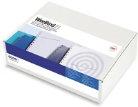 Gbc IB160431 Spirál, fém, 2:1, 6 mm, 55 lap,  