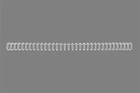 Gbc RG810970 Spirál, fém, 3:1, 14 mm, 125 lap,  