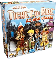 Gémklub asm34554 Ticket to ride: az első utazás társasjáték (asm34554)