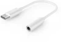 Gembird A-CM-3.5F-01 Usb type-c plug to stereo 3.5 mm audio adapter cable white kép
