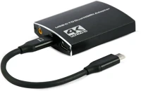 Gembird A-CM-HDMIF2-01 Usb-c to dual hdmi adapter 4k 60hz black kép