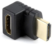 Gembird A-HDMI270-FML Hdmi m/f adapter fekete 90°fel kép