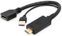 Gembird A-HDMIM-DPF-01 Adapter hdmi - dp, 4k aktív kép