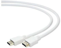 Gembird CC-HDMI4-W-10 Hdmi v1.4 apa-apa kábel aranyozott csatlakozóval 3m, fehér kép