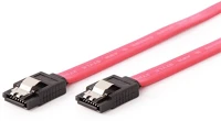 Gembird CC-SATAM-DATA-0.1M Sata 3 f/f adatkábel 0.1m piros kép