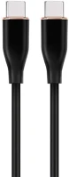 Gembird CC-USB2S-CMCM-1.5M-BK premium silicon type-c power delivery (pd) charging & data cable 1,5m black kép