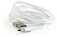 Gembird CCB-MUSB2B-AMCM-6-S Usb2.0 - usb type-c cable 1,8m silver kép