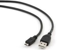 Gembird CCP-MUSB2-AMBM-10 Usb2.0 a-microusb 3m black kép