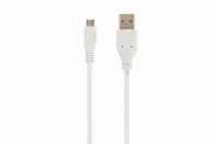 Gembird CCP-MUSB2-AMBM-W-10 Micro-usb cable 3m white kép