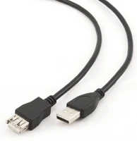 Gembird CCP-USB2-AMAF-15C Usb 2.0 extension cable 4,5m black kép