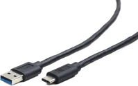 Gembird CCP-USB3-AMCM-0.5M Usb3.0 am to type-c cable 0,5m black kép