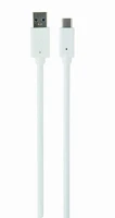 Gembird CCP-USB3-AMCM-W-0.1M Usb3.0 am to type-c cable 0,1m white kép