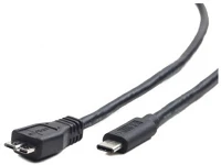 Gembird CCP-USB3-MBMCM-1M Usb kábel usb 3.2 gen 1 (3.1 gen 1) usb c micro-usb b fekete kép