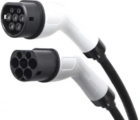 Gembird EV-T2MF-22KW-8M Type 2 32a 3-phase charging cable 8m black kép