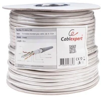 Gembird FPC-6004-L/100 Patch cat6 ftp - adatkábel 100m szürke cca kép