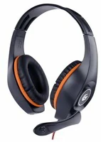 Gembird GHS-05-O Gaming headset black/orange kép