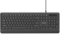Gembird KB-UML-04 Kb-uml-04 slim wired backlight keyboard black us kép