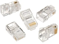 Gembird LC-8P8C-001/50 Vezeték csatlakozó rj-45 átlátszó kép
