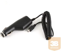 Gembird MINI-USB 5-PIN autós töltő MP3 lejátszók, fülhallgatók, GPS-ek számára kép