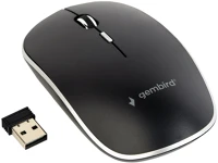 Gembird MUSW-4BS-01 Silent wireless optical mouse black kép