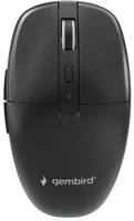 Gembird MUSW2-6B-01 Musw2-6b-01 dual-mode wireless bluetooth mouse black kép