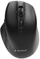 Gembird MUSW2-6B-02 Musw2-6b-02 dual-mode wireless bluetooth mouse black kép