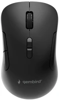 Gembird MUSW2-7B-01 Musw2-7b-01 dual-mode wireless bluetooth mouse black kép