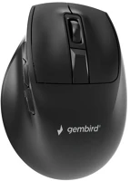 Gembird MUSW3-9B-01 TRIPLE-MODE Musw3-9b-01 triple-mode wireless bluetooth mouse black kép