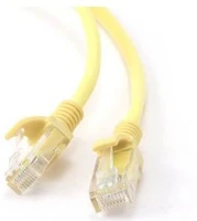 Gembird PP12-1.5M/Y Cat5e u-utp patch cable 1,5m yellow kép