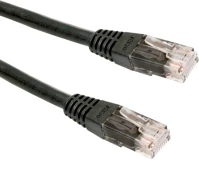 Gembird PP12-3M/BK Cat5e u-utp patch cable 3m black kép