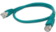 Gembird PP6-0.5M/G Cat6 f-utp patch cable 0,5m green kép