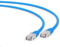 Gembird PP6A-LSZHCU-B-0.5M Cat6a s-ftp patch cable 0,5m blue kép