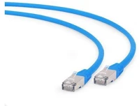 Gembird PP6A-LSZHCU-B-1M Rj45 cat6a s/ftp - rj45 cat6a s/ftp m/m adatkábel 1m kék lszh kép