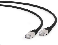 Gembird PP6A-LSZHCU-BK-2M Cat6a ftp patch kábel 2m fekete kép