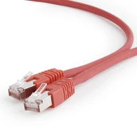 Gembird PP6A-LSZHCU-R-0.5M Cat6a s-ftp patch cable 0,5m red kép
