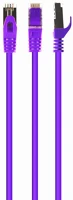 Gembird PP6A-LSZHCU-V-0.5M Cat6a s-ftp patch cable 0,5m purple kép