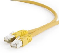 Gembird PP6A-LSZHCU-Y-1M Rj45 cat6a s/ftp - rj45 cat6a s/ftp m/m adatkábel 1m sárga lszh kép