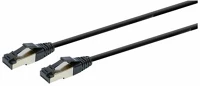 Gembird PP8-LSZHCU-BK-0.5M S/ftp cat. 8 lszh patch cord black 0.5m kép