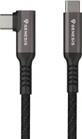 Genesis NVC-2218 Usb-c m/m 3.1 gen 2 kábel 10gb/s pd60w vr fekete - 3m kép