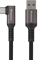 Genesis NVC-2220 Usb-c(m)->usb-a(m) 3.1 gen 1 kábel 5gb/s pd15w vr fekete - 3m kép