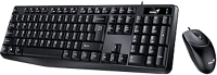 Genius KM-170 Km-170 keyboard + mouse kit black hu kép