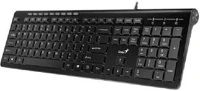 Genius 230 USB Slim star 230 usb fekete billentyűzet kép