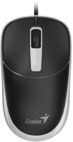 Genius 31010033407 Dx-123 wired mouse black/grey kép
