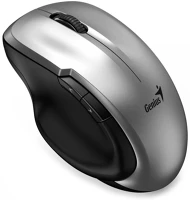 Genius 31030029404 Ergo 8200s wireless mouse silver kép