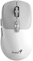 Genius 31030042401 Nx-8080s bt wireless bluetooth mouse grey/white kép